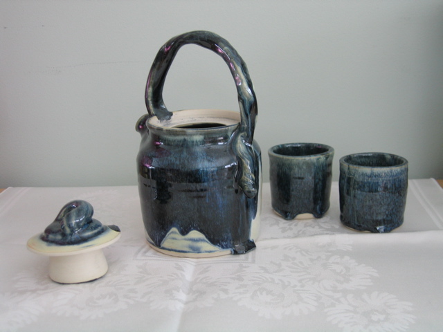 Twisted teapot set - 4