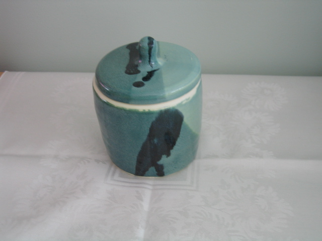 Container -green and black - 2