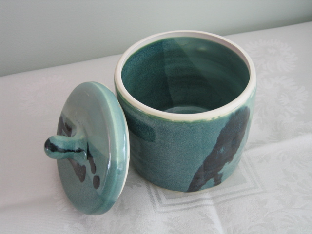 Container -green and black - 3